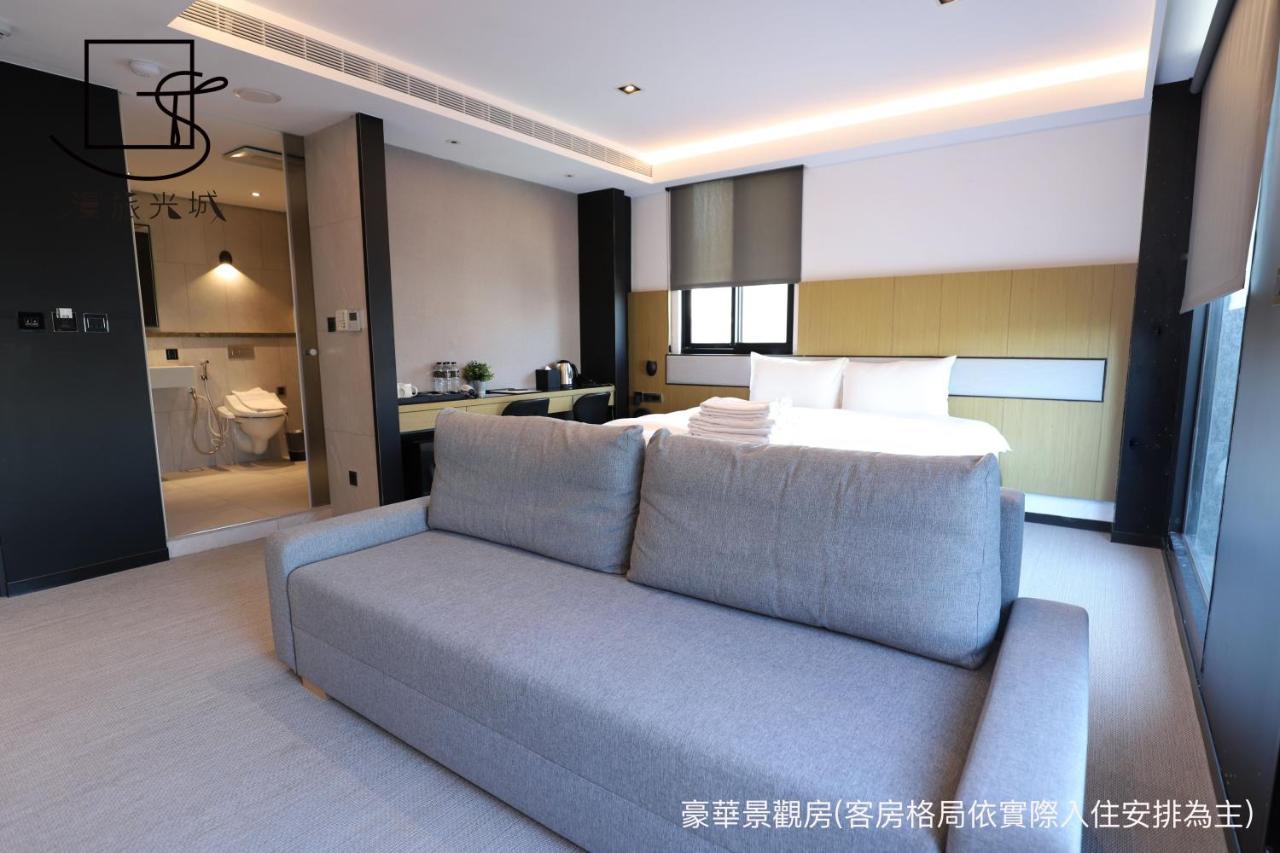 Slow Town Hotel-Glowing Taichung Esterno foto
